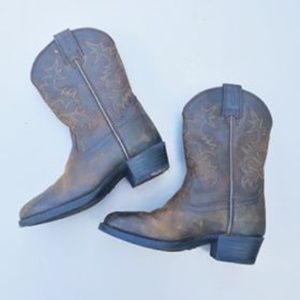 KIDS Ariat Heritage R Toe Western Cowboy Boot